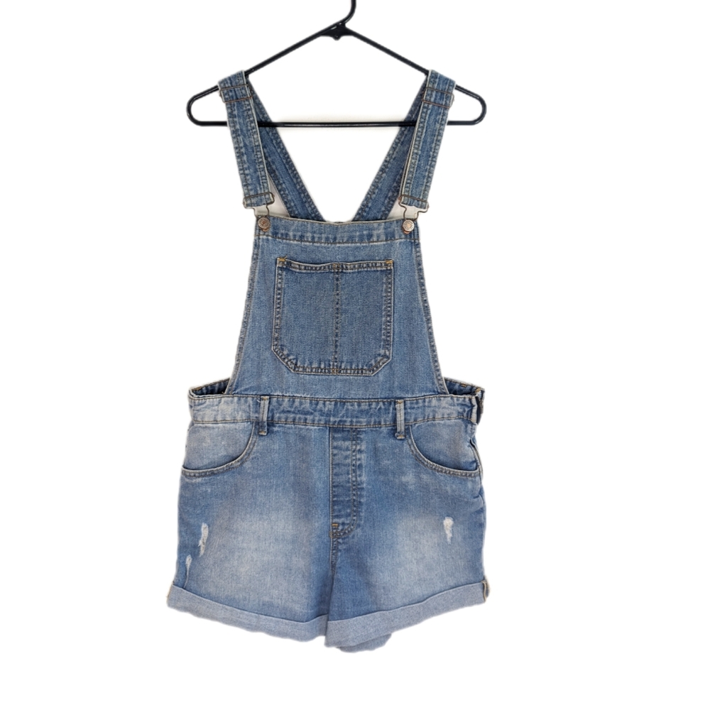 Forever 21 Blue Denim Jeans Overalls